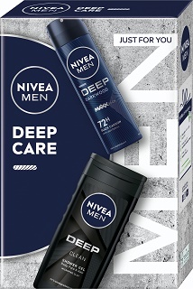 Kazeta Nivea DEEP men spg250+spr/980372 | Kosmetické a dentální výrobky - Pánská kosmetika - Dárkové kazety Kazeta Nivea DEEP men spg250+spr/980372 | Kosmetické a dentální výrobky - Pánská kosmetika - Dárkové kazety